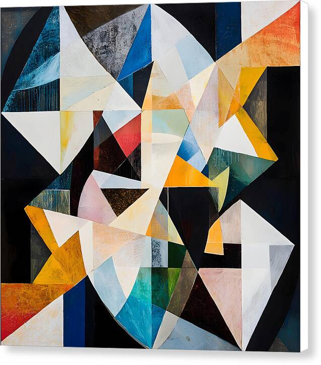 Eclipsed Geometry - Canvas Print