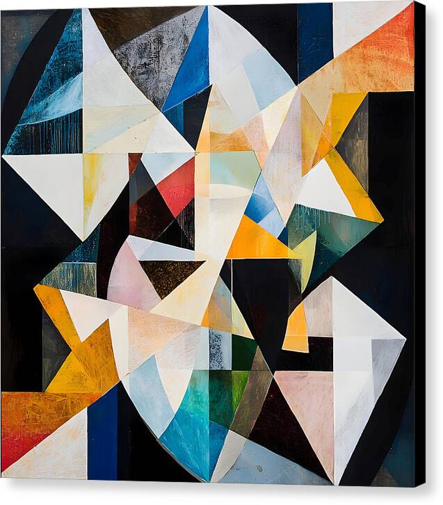 Eclipsed Geometry - Canvas Print