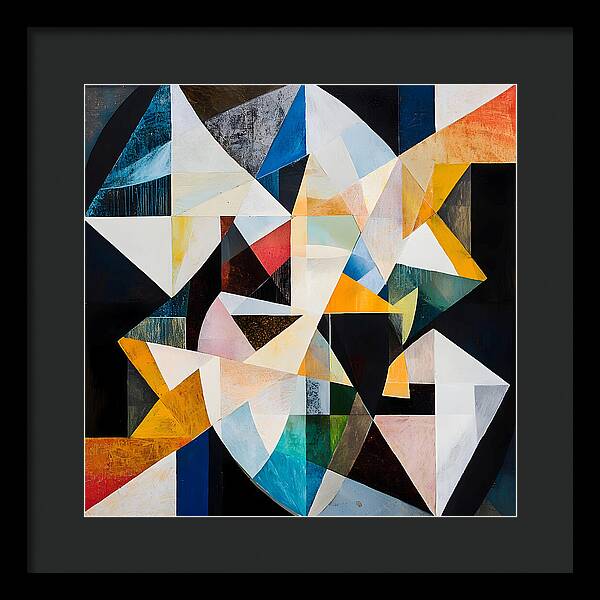 Eclipsed Geometry - Framed Print