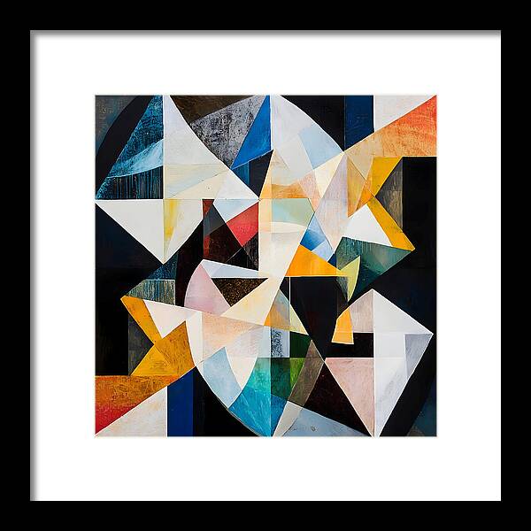 Eclipsed Geometry - Framed Print