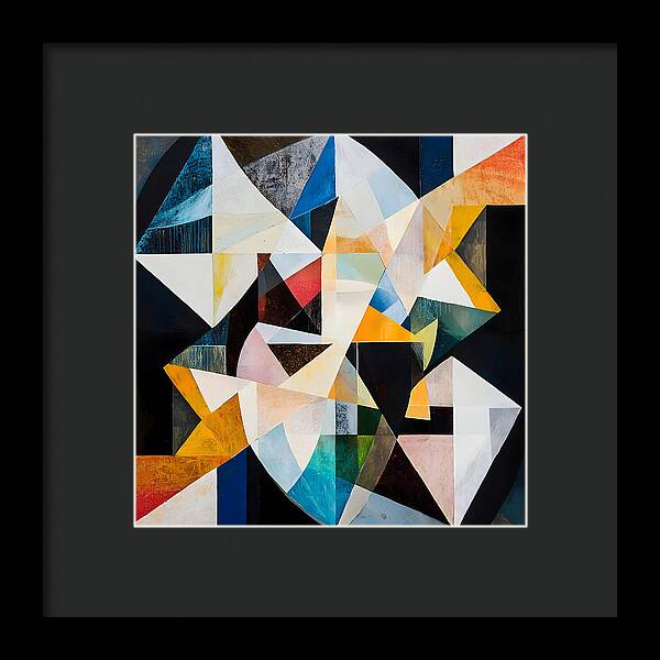 Eclipsed Geometry - Framed Print