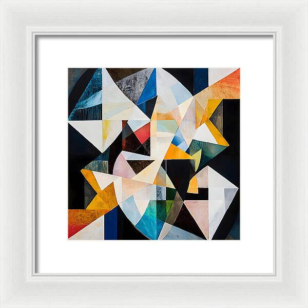 Eclipsed Geometry - Framed Print