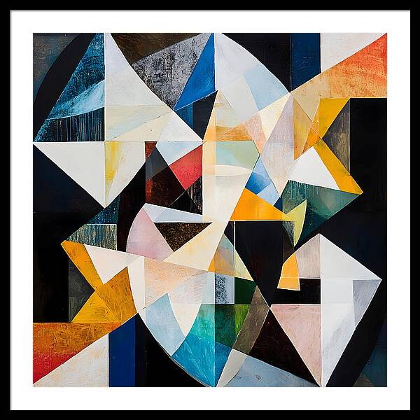 Eclipsed Geometry - Framed Print