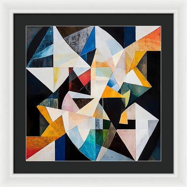 Eclipsed Geometry - Framed Print