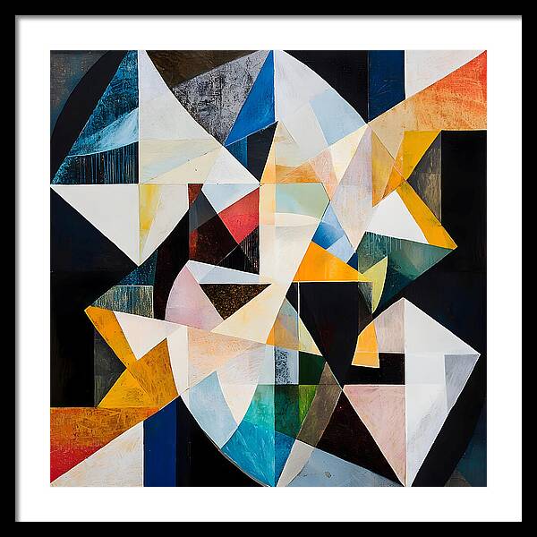Eclipsed Geometry - Framed Print