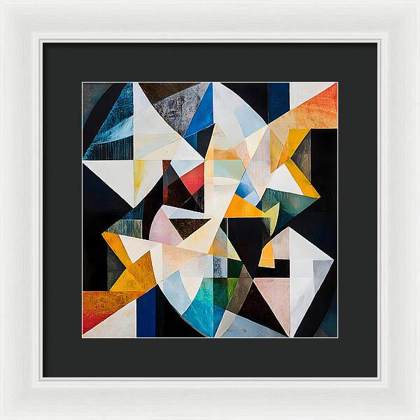 Eclipsed Geometry - Framed Print