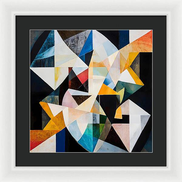 Eclipsed Geometry - Framed Print