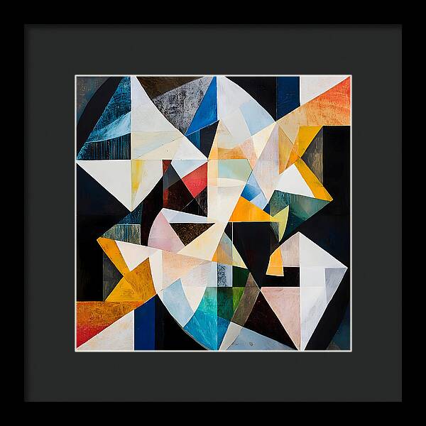 Eclipsed Geometry - Framed Print