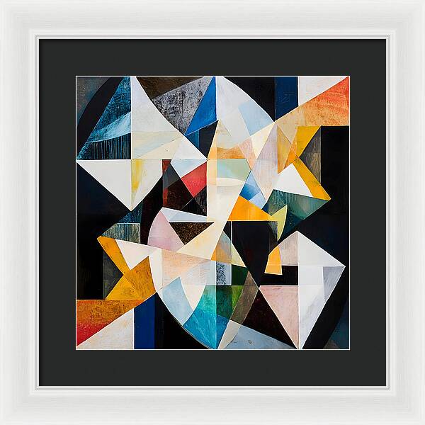 Eclipsed Geometry - Framed Print