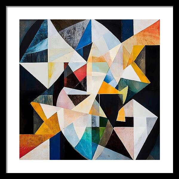 Eclipsed Geometry - Framed Print
