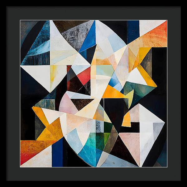 Eclipsed Geometry - Framed Print