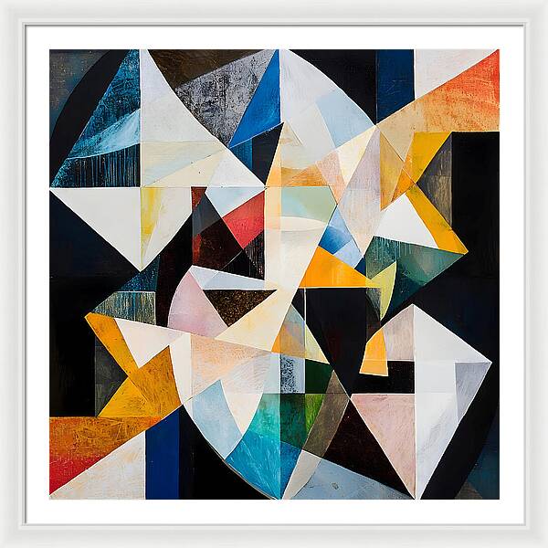 Eclipsed Geometry - Framed Print