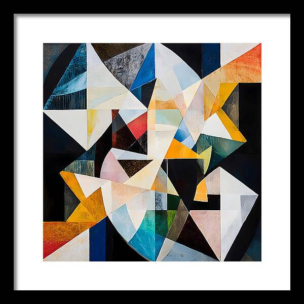 Eclipsed Geometry - Framed Print
