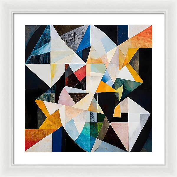 Eclipsed Geometry - Framed Print