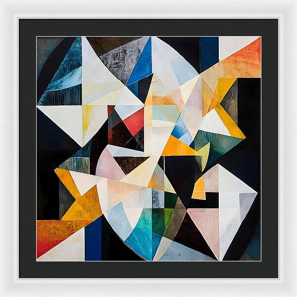 Eclipsed Geometry - Framed Print