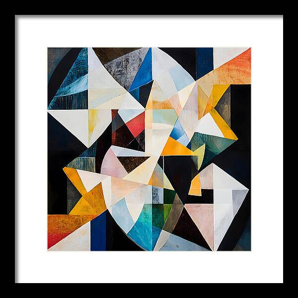 Eclipsed Geometry - Framed Print