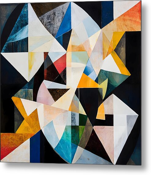 Eclipsed Geometry - Metal Print