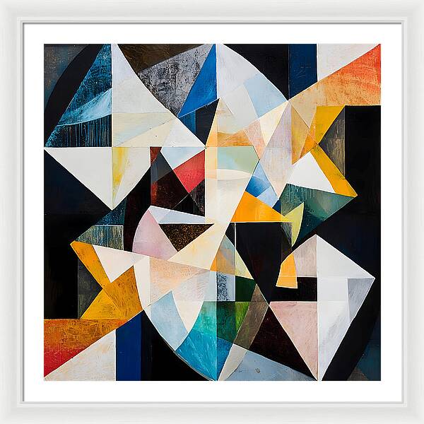 Eclipsed Geometry - Framed Print