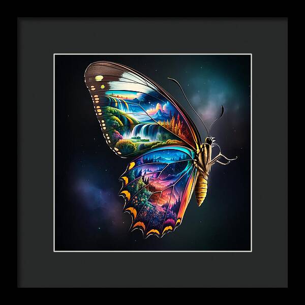 Eden in Flight - Framed Print