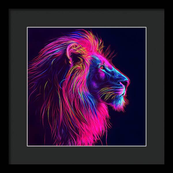 Electric Pride - Framed Print