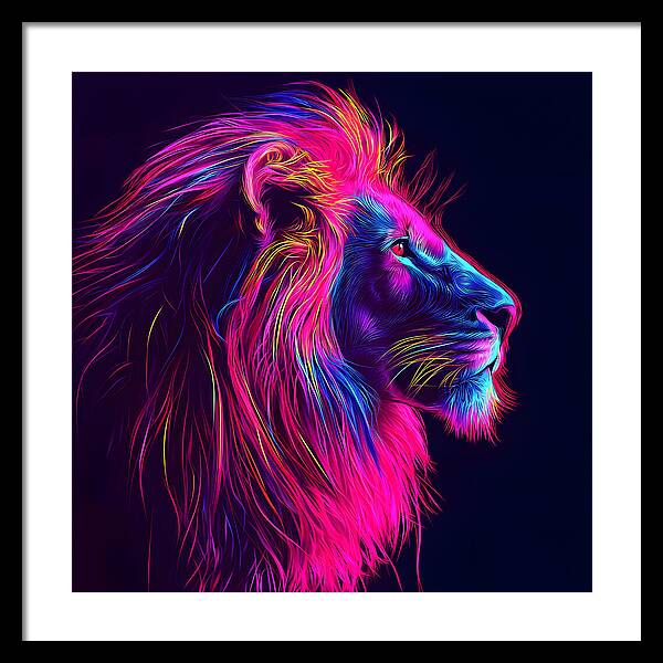 Electric Pride - Framed Print