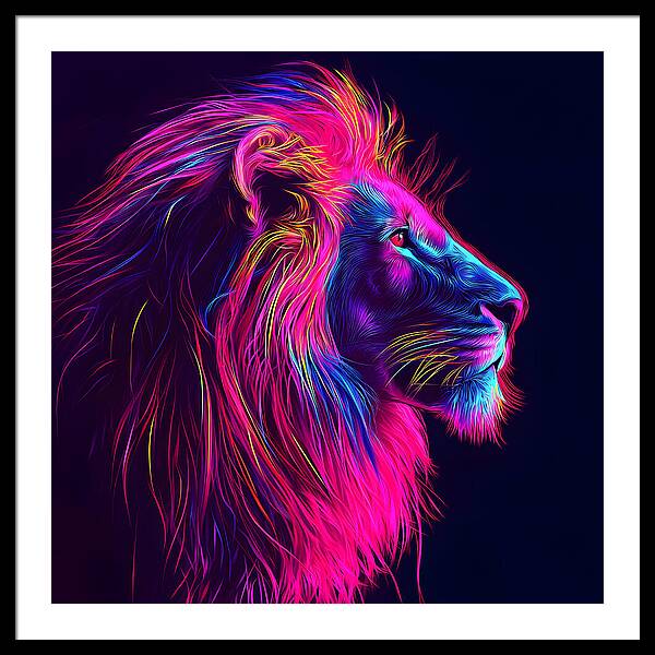 Electric Pride - Framed Print
