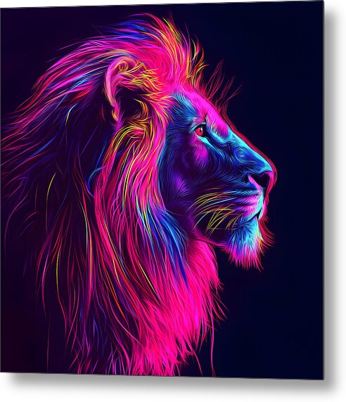 Electric Pride - Metal Print