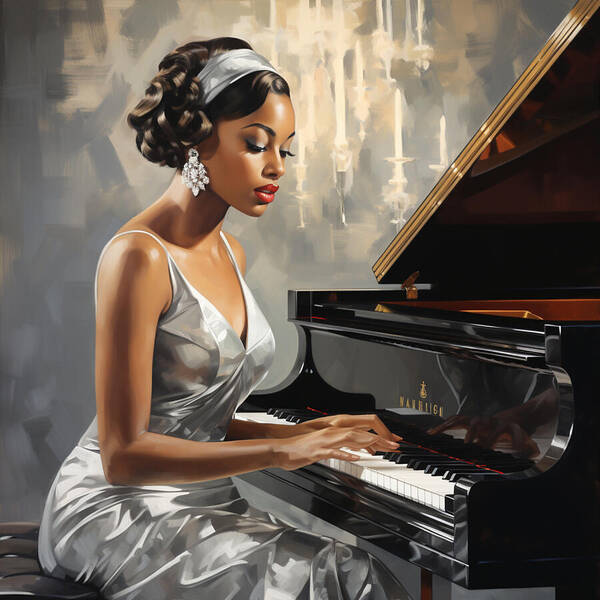 Elegance in Melody - Art Print