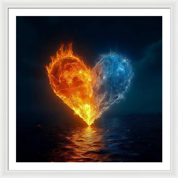 Elemental Affection - Framed Print