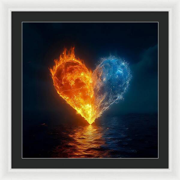 Elemental Affection - Framed Print