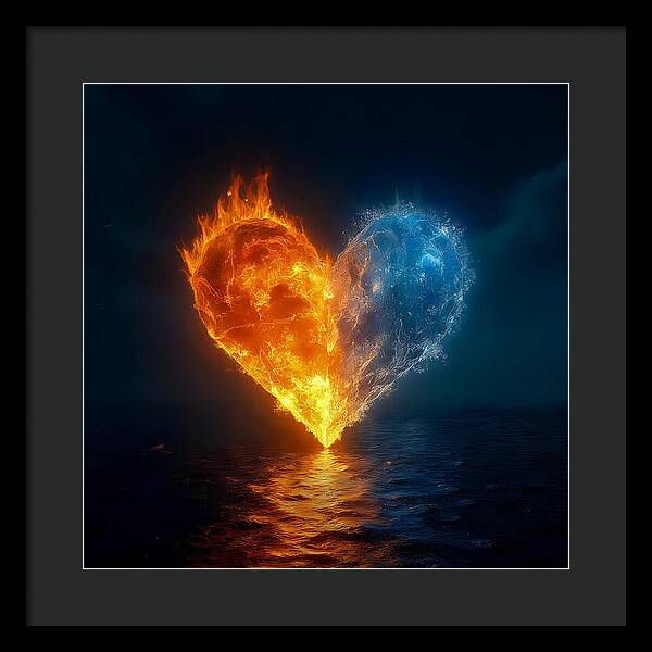 Elemental Affection - Framed Print