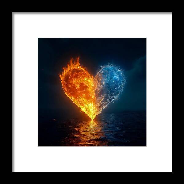 Elemental Affection - Framed Print