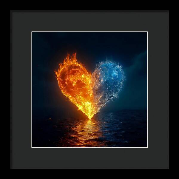 Elemental Affection - Framed Print