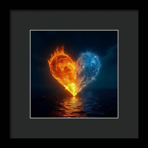 Elemental Affection - Framed Print