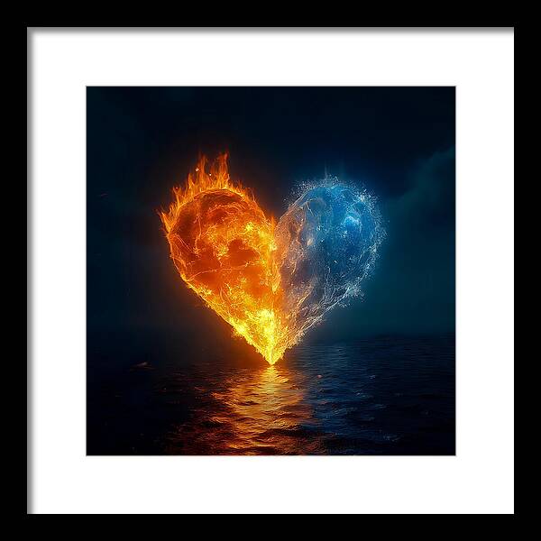 Elemental Affection - Framed Print