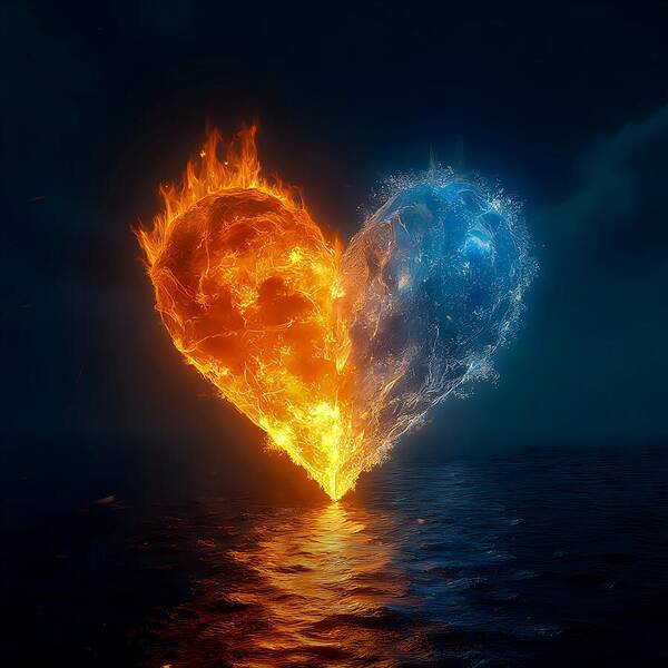 Elemental Affection - Art Print