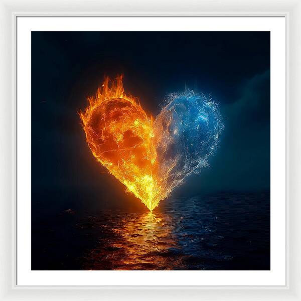Elemental Affection - Framed Print