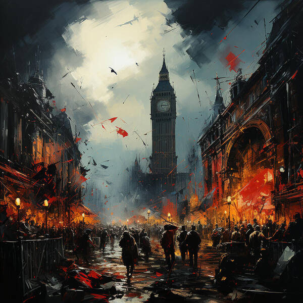 Embers of Revolution - Art Print