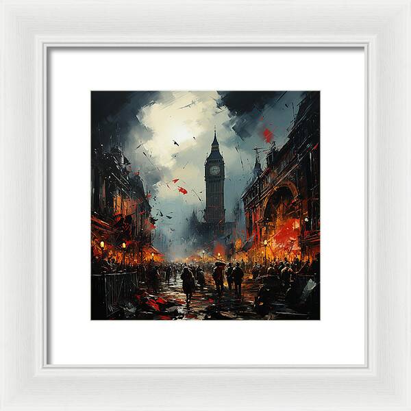 Embers of Revolution - Framed Print