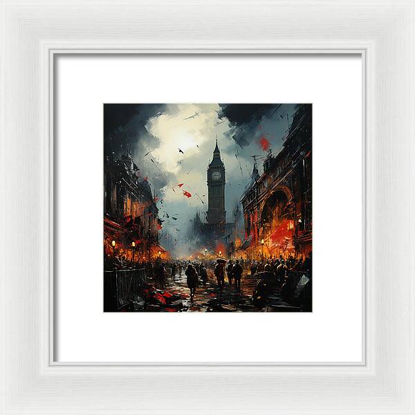 Embers of Revolution - Framed Print