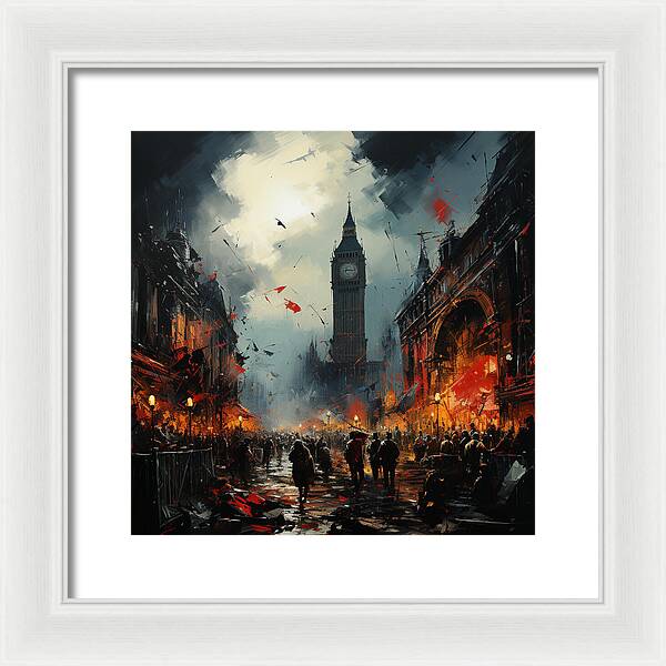 Embers of Revolution - Framed Print