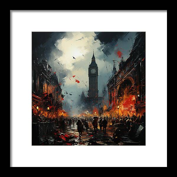 Embers of Revolution - Framed Print
