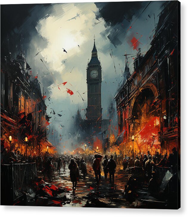 Embers of Revolution - Acrylic Print