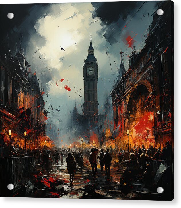 Embers of Revolution - Acrylic Print