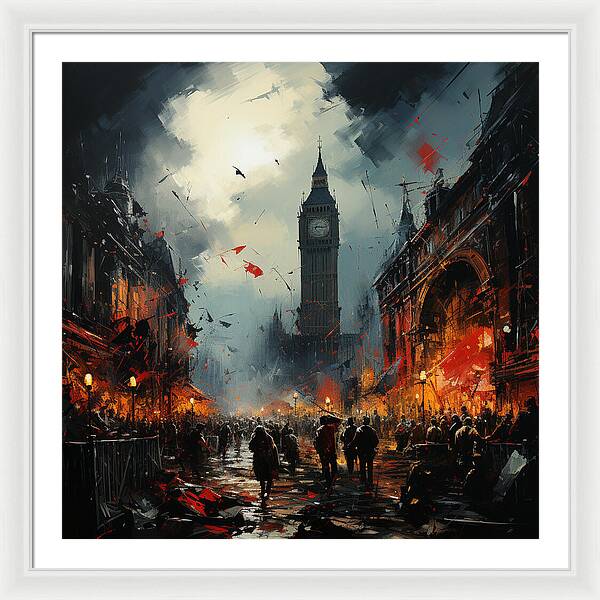 Embers of Revolution - Framed Print