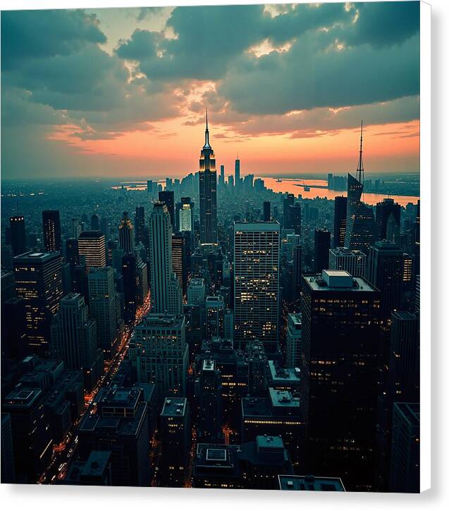 Empire at Dusk - Canvas Print