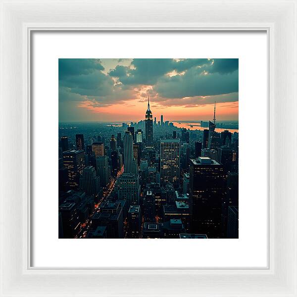 Empire at Dusk - Framed Print