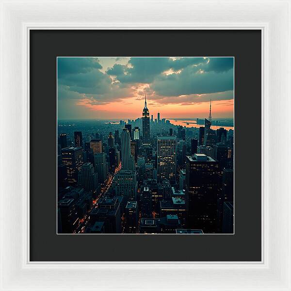 Empire at Dusk - Framed Print