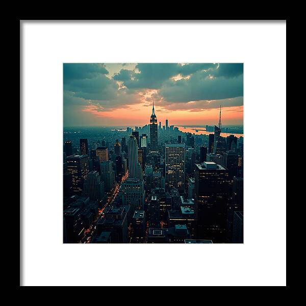 Empire at Dusk - Framed Print