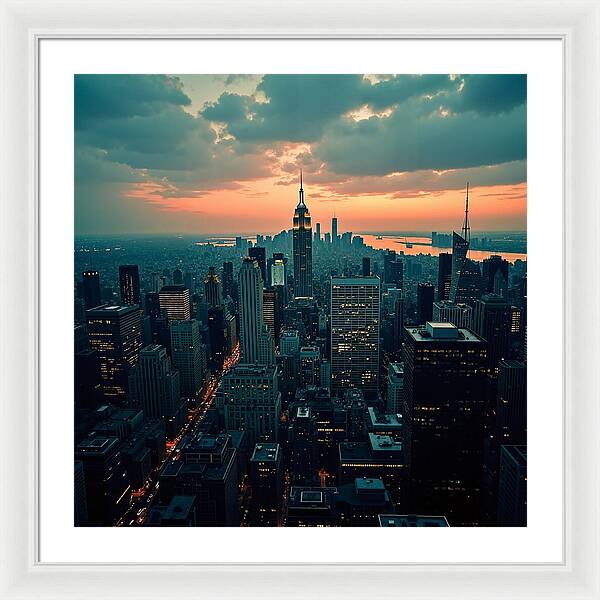 Empire at Dusk - Framed Print